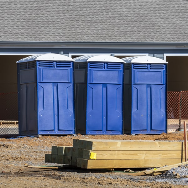 are there different sizes of portable restrooms available for rent in Georgetown GA